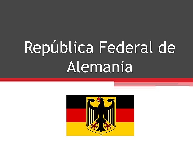 República Federal Alemana.