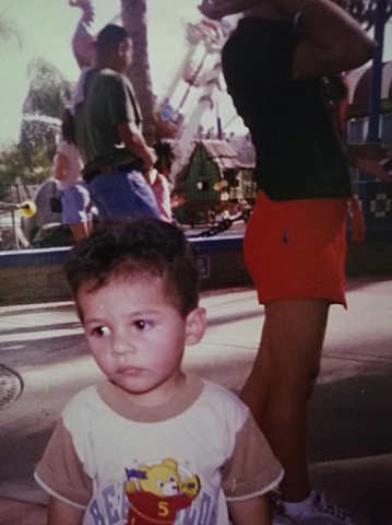 Mi primer ida a un parque.