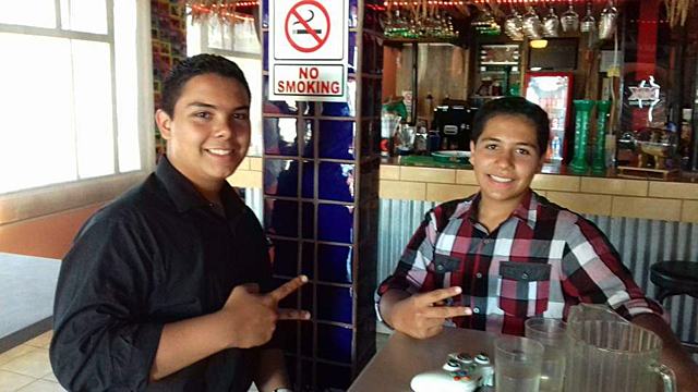 Los primeros días en el restaurante de mis papás.