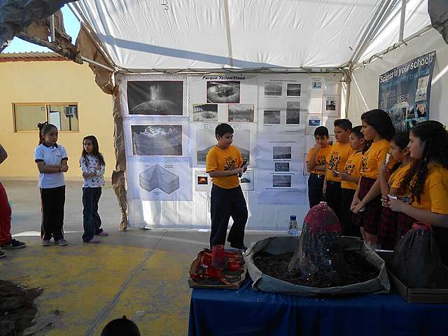 Mega exposición de volcanes
