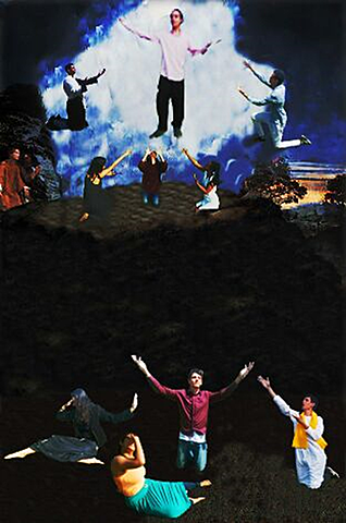 Hice una presentación teatral, junto a algunos amigos, sobre el pintor renacentista Rafael