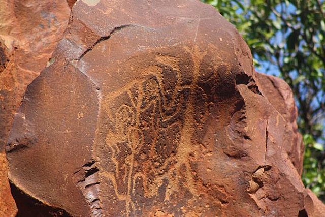 Intricate Rock Carvings 25,000-35,000 years ago