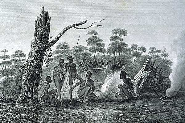 They traded and exchanged 30,000-50,000 years ago