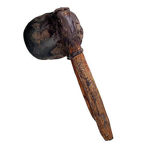 Stone edge tools were made