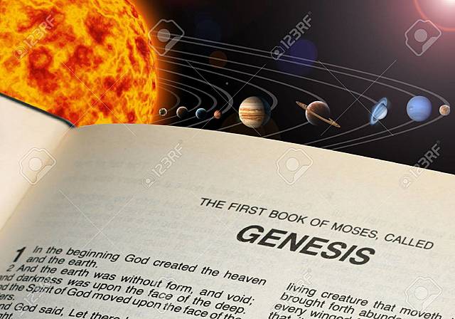 Creación según la Biblia.