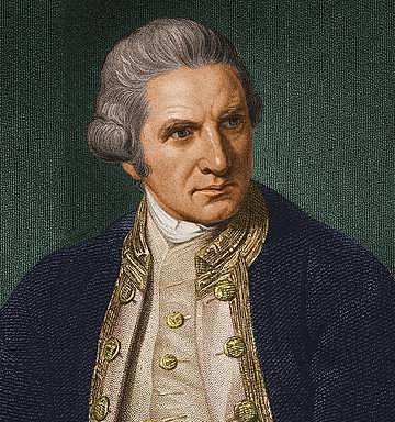 Captain Cook Claims East Coast of Australia For England