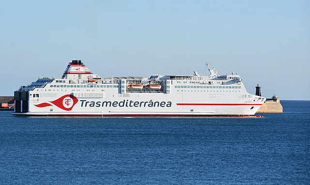 Primer viatge amb Trasmediterrania