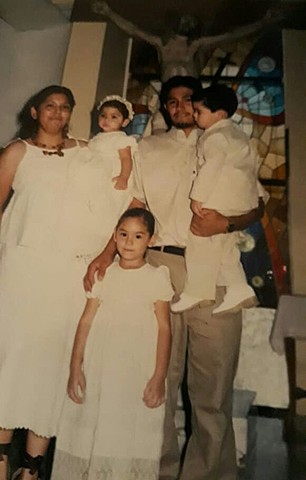 Bautizo de mi hermana Ángela