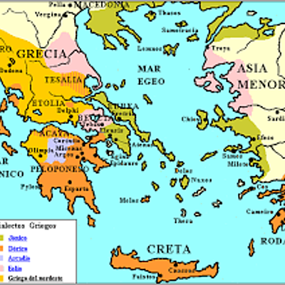 Timeline: Història de Grècia des del paleolític fins l'època Arcaica