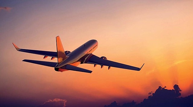 Faig el meu primer viatge en avió