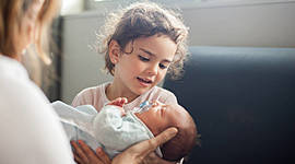 Timeline: Lenguaje y reflejos en niños de 0-3 años