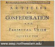 The Adoption of the Articles of Confederation