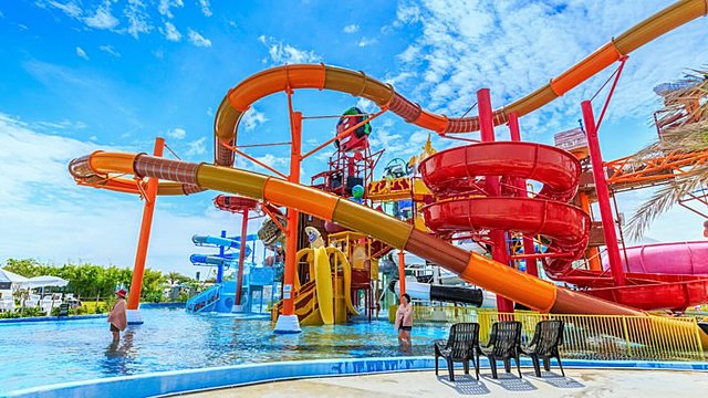 I went to my fist water park