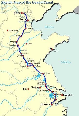 Grand Canal links northern and southern China