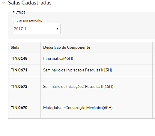 Dos materias y dos seminarios
