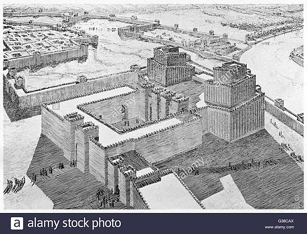 The king of Erishum built the temple of Ashur.