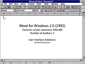 Word para Windows 2.0