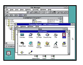 Windows NT 3.1: Inicialmente  estaba destinado a ser una versión de un sistema operativo creado entre Microsoft e IBM.