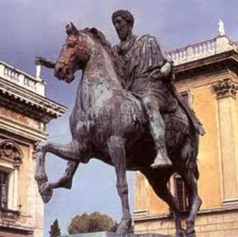 Marcus Aurelius becomes Emperor