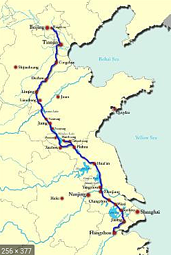 Grand canal links Northern and Southern China