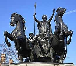 61 C.E. Queen Boadicea organized a rebellion against the Romans