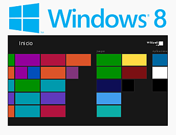 Windows 8: El cambio más resaltante es la Pantalla de Inicio una nueva colorida interfaz encima del escritorio clásico, esta pantalla es el método primario para abrir apps, sitios web e información de redes sociales con las apps adecuadas.