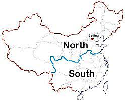 Genghis Khan died and China split.