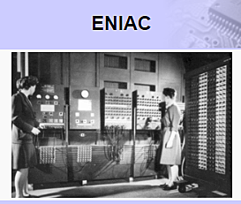 ENIAC: la primera computadora de propósito general.