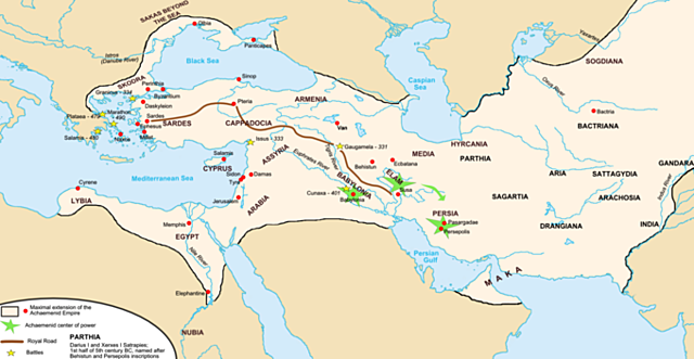 The achaemenid Expansion