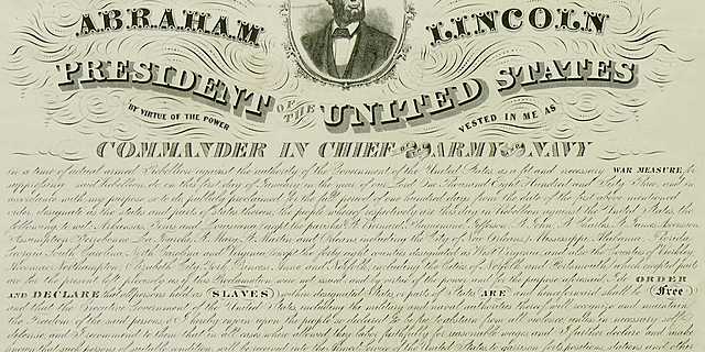Emancipation Proclamation