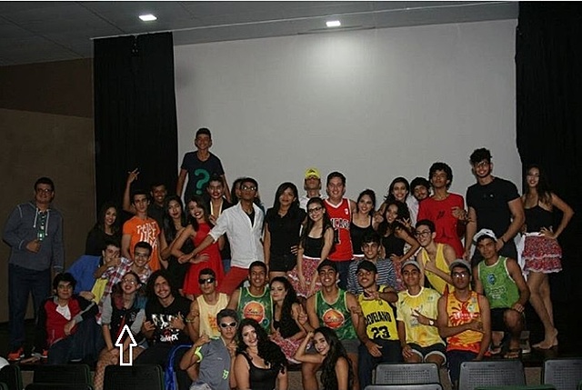 Bailé disfrazado para ganar nota