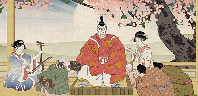 The Japanese royal court moves to Heian