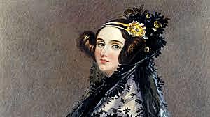 Collaboratrice de Babbage, Ada Lovelace, mathématicienne,