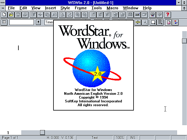 Wordstar !