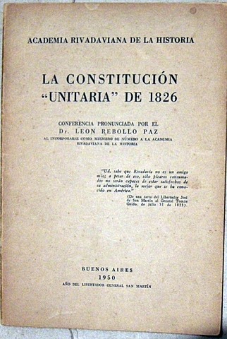 Constitución Unitaria
