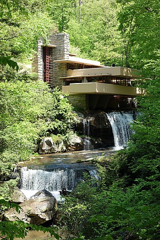 La maison de la cascade, Frank Lloyd Wright