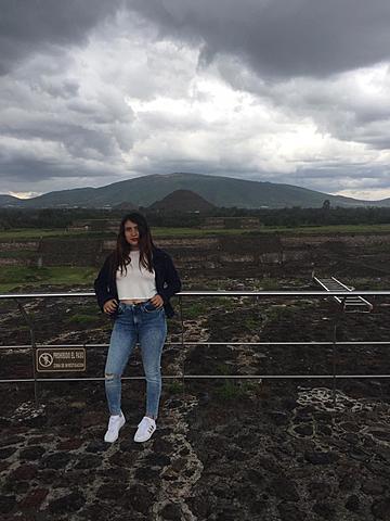 Fui a las pirámides de Teotihuacan