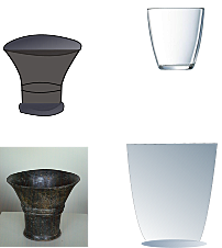 vaso antiguo y moderno