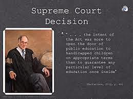 Board of Education of Hendrick Hudson Central School District v. Rowley