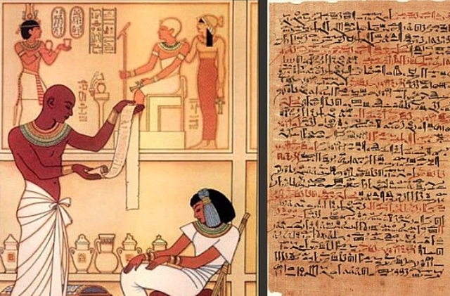 1600 BCE Papiro de Edwin Smith