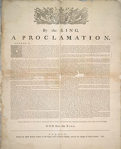 Proclamation of 1763