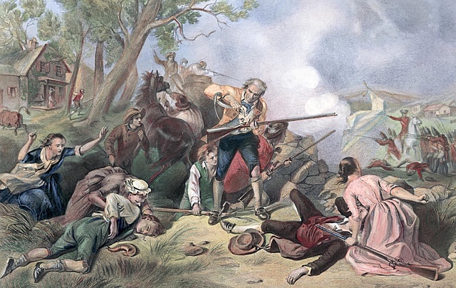 Battle at Lexington and Concord