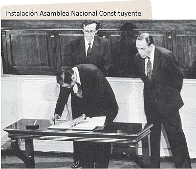 Se firma la Constitucion