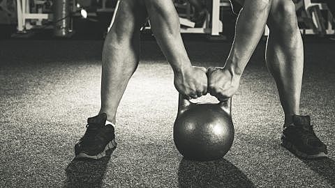 What happens after one hour of exercising?