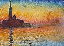 Monet-Saint-Georges majeur au crépuscule