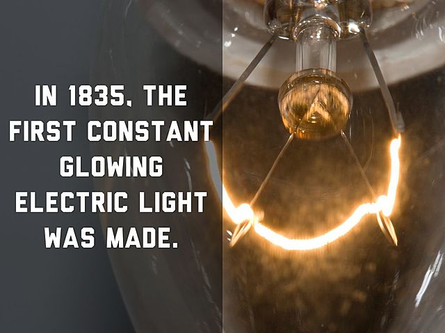 The First Constant Llight is Demonstrated