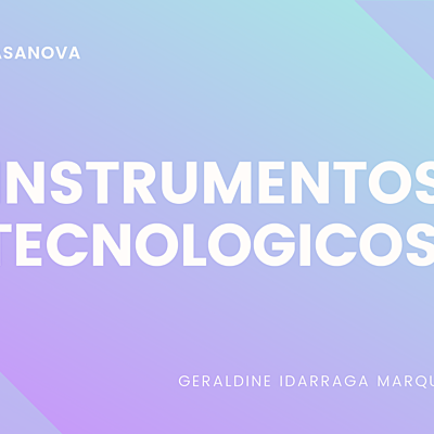 Timeline: INSTRUMENTOS TECNOLOGICOS