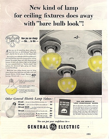 Moving Away from Incandescent lights to Fluroescent