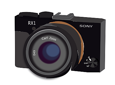 Camara moderna portatil. (digital)