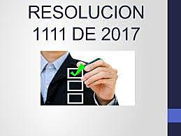 RESOLUCIÓN 1111